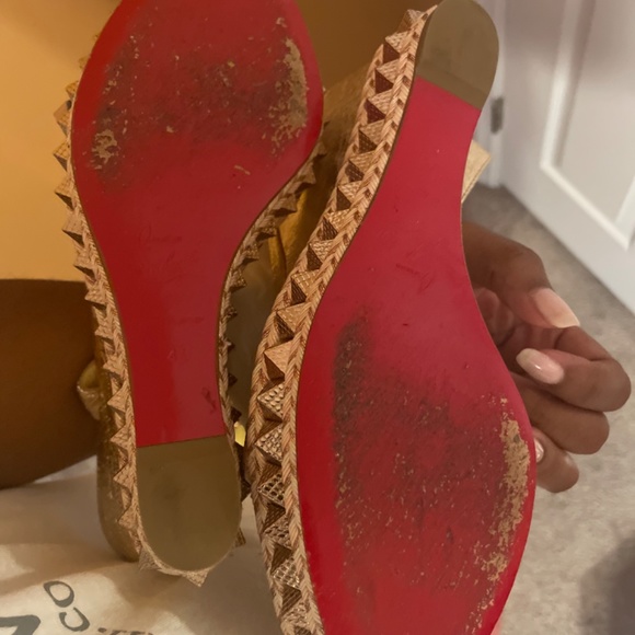 Pyraclou Espadrille Wedge Sandal CHRISTIAN LOUBOUTIN - Picture 9 of 9
